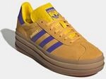 Plateausneaker ADIDAS ORIGINALS "GAZELLE BOLD", Damen, Gr. 41, utility gelb,...