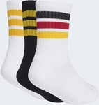 Funktionssocken ADIDAS PERFORMANCE "3-STREIFEN KIDS, KN&Ouml;CHELLANG, MIT POLSTERUNG,