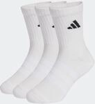 Sportsocken ADIDAS PERFORMANCE "C KD CRW 3P", M&auml;dchen, Gr. 31-33, wei&szlig;, wei&szlig;,