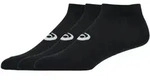 Laufsocken ASICS "3 PACK ANKLE SOCK", Damen, Gr. L (43/46), schwarz (performance