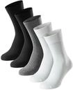 Kurzsocken SCHIESSER "Socken Bluebird 5er Pack", Herren, Gr. 43-46, braun (schwarz,