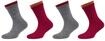 Socken S.OLIVER "4er Pack", M&auml;dchen, Gr. 35-38, rot (biking rot), 66% Baumwolle, 28%