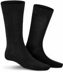 Socken KUNERT "Socke Clark", Herren, Gr. 43-46, grau (anthra meliert 8130),