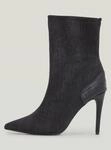 Stiefel G-STAR "Stray Mid Stiefel", Damen, Gr. 41, schwarz, 52% Polyurethan, 48%