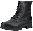 Schn&uuml;rstiefelette MUSTANG SHOES "Mustang Shoes Stiefelette Lederimitat/Textil",
