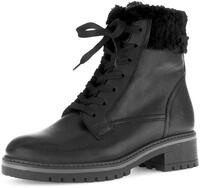 Gabor Winterstiefelette "GENUA", Blockabsatz, Winterboots mit Teddypl&uuml;sch-Kragen