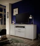 Lowboard HBZ "Romance Landhaustil, TV M&ouml;bel bis 65 Zoll, BxHxT 190x82x44 cm", wei&szlig;