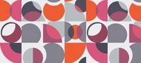 Architects Paper Fototapete "Atelier 47 Circles Artwork 3" geometrisch glatt...