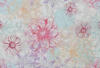 Fototapete ARCHITECTS PAPER "Atelier 47 Flower Artwork 2", bunt (rot, blau, lila),