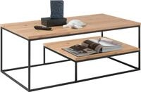 Stolkom Couchtisch "Thore 2" Eiche Massiv, Tisch FSC-Zertifiziert