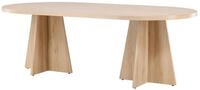 Venture Home Esstisch "Bootcut, rechteckiger Esstisch 230 &times; 115 cm in warmer
