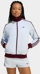 Trainingsjacke ADIDAS ORIGINALS "CLASSIC TT", Damen, Gr. L, crystal sky, maroon,