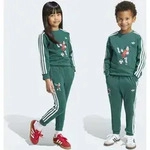 T-Shirt & Shorts ADIDAS ORIGINALS "CREW SET", M&auml;dchen, Gr. 116, collegiate...