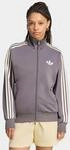 Trainingsjacke ADIDAS ORIGINALS "FIREBIRD TRACK LOOSE", Damen, Gr. L, charcoal,...