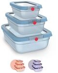 Emsa Frischhaltedose "oneClick" verschlossen mit nur 1 x Klick, 100% dicht, made in