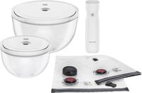 Zwilling Aufbewahrungssystem "Fresh & Save BOWLS" Vakuum Starter Set, Glas / M/L,
