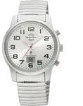 Funkuhr MASTER TIME "Super Power", silber (silberfarben, silberfarben),...