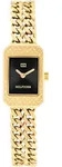Quarzuhr TOMMY HILFIGER "SARAH", gold (goldfarben, schwarz), Armbanduhren,...