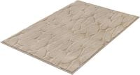 Kleine Wolke Badematte ""Tondo", Badvorleger, Badezimmer Teppich" H&ouml;he 5 mm