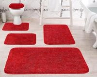 Badematte GRUND Gr. 5, rot, rechteckig (60cm x 100cm ), 1 Stk., Badematten,...