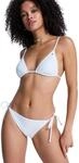 Triangel-Bikini-Top ROXY "Roxy Island Tiki Tri", Damen, Gr. XL, Cup B, wei&szlig; (coconut