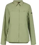 Blusenshirt ICEPEAK "Icepeak Bluse Antibes", Damen, Gr. 36, hellgr&uuml;n, Stoff, 100%