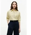 Hemdbluse TOMMY HILFIGER "SUMMER POPLIN LS BOXY SHIRT", Damen, Gr. 34,...