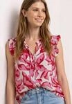 Blusentop STREET ONE, Damen, Gr. 34, sanftes wei&szlig;, Web, Obermaterial: 100%...