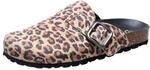 Clog VERBENAS, Damen, Gr. 36, leo, Veloursleder, Schuhe Clog, Hausschuh,...