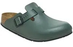 Berufsschuh BIRKENSTOCK "Boston Pro" Gr. 43, gr&uuml;n (dunkelgr&uuml;n), 43, Obermaterial: