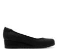 Ballerina JANA, Damen, Gr. 37, schwarz, Lederimitat, Schuhe Ballerina