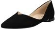 Ballerina H&Ouml;GL "H&ouml;gl Ballerinas Veloursleder", Damen, Gr. 39, schwarz,...