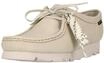 Schn&uuml;rschuh CLARKS "Wallebee Goretex", Damen, Gr. 36, wei&szlig;, Leder, Schuhe