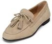 Loafer MARC O'POLO "mit Schleife und Quasten", Damen, Gr. 37, dusty sand,