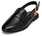 Loafer MARC O'POLO "aus veredeltem Rindleder", Damen, Gr. 37, schwarz,...
