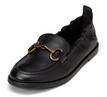 Loafer MARC O'POLO "mit elastischer Fersenkante", Damen, Gr. 36, schwarz,
