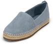 Espadrille MARC O'POLO "aus edlem Velours-Ziegenleder", Damen, Gr. 36, light...