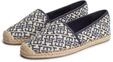 Espadrille TOMMY HILFIGER "TH MONOGRAM JACQUARD ESPADRILLE", Damen, Gr. 36, blau