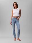 Calvin Klein Jeans Skinny-fit-Jeans "MID RISE SKINNY" Mit G&uuml;rtelschlaufen