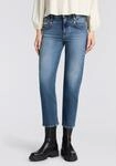 Herrlicher 5-Pocket-Jeans "Breezy Cropped Denim" Straight Fit