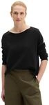 Strickpullover MARC O'POLO "aus reinem Baumwollgarn", Damen, Gr. XS, schwarz,