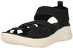 Sandale WHISTLER "Acerra", Damen, Gr. 36, schwarz (schwarz, wei&szlig;), Kunstfaser,