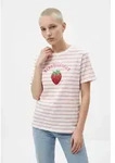 Kurzarmshirt ONLY "ONLKITA S/S TEE JRS NOOS", Damen, Gr. XS, cloud dancer