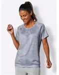 Trainingsshirt CATAMARAN "Funktions-Shirt", Damen, Gr. 52/54, blau (taubenblau,