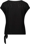 Kurzarmshirt BETTY & CO "Damen mit Struktur", Damen, Gr. S, schwarz,...
