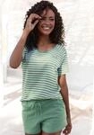 Shorty VIVANCE DREAMS, Damen, Gr. 36/38, gr&uuml;n, Single Jersey, Obermaterial:...