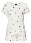 Shorty VIVANCE DREAMS, Damen, Gr. 48/50, wei&szlig; (ecru, rot, gemustert), Feinripp,