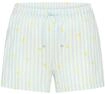 Pyjamashorts VIVANCE DREAMS, Damen, Gr. 44/46, N-Gr, blau gestreift, Single Jersey,
