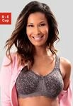 Entlastungs-BH NUANCE, Damen, Gr. 90, Cup B, schwarz (taupe, schwarz), Spitze,