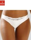 Slip NUANCE, Damen, Gr. 44/46, wei&szlig; (2xwei&szlig;), Microfaser, Obermaterial: 85%